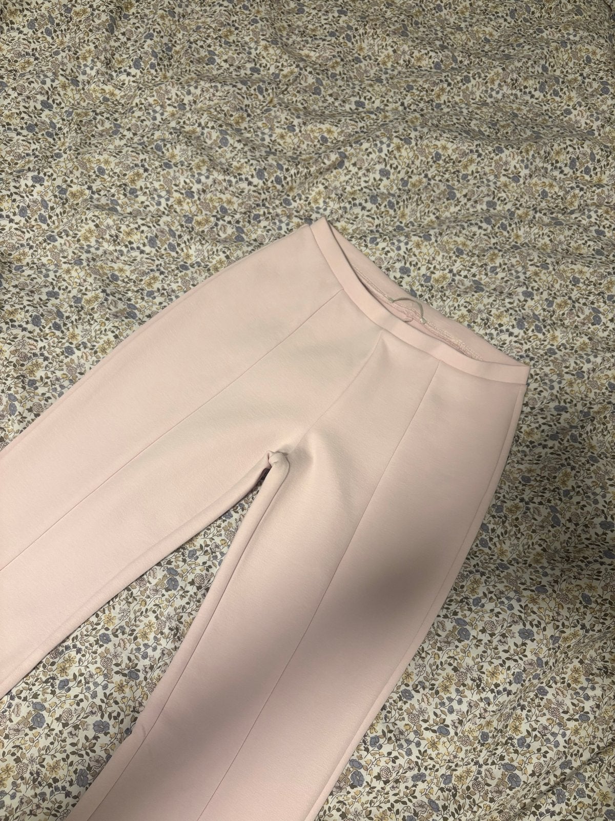 Roze flared broek maat S - Zomerse rozenbroek, Nieuw, Ophalen of Verzenden, Roze, Maat 36 (S)