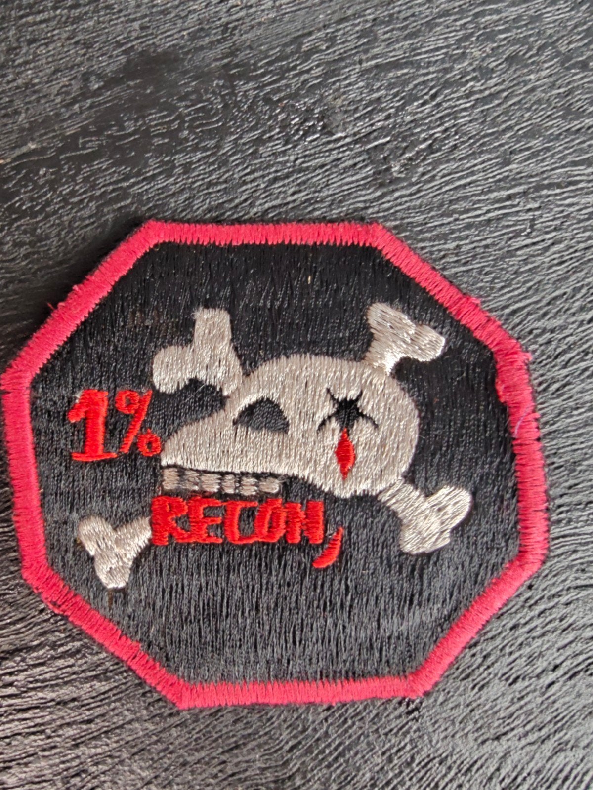 US Army Special Forces 1% Reconnaissance Patch .. uitdunnen, Verzamelen, Militaria | Algemeen, Ophalen of Verzenden, Landmacht