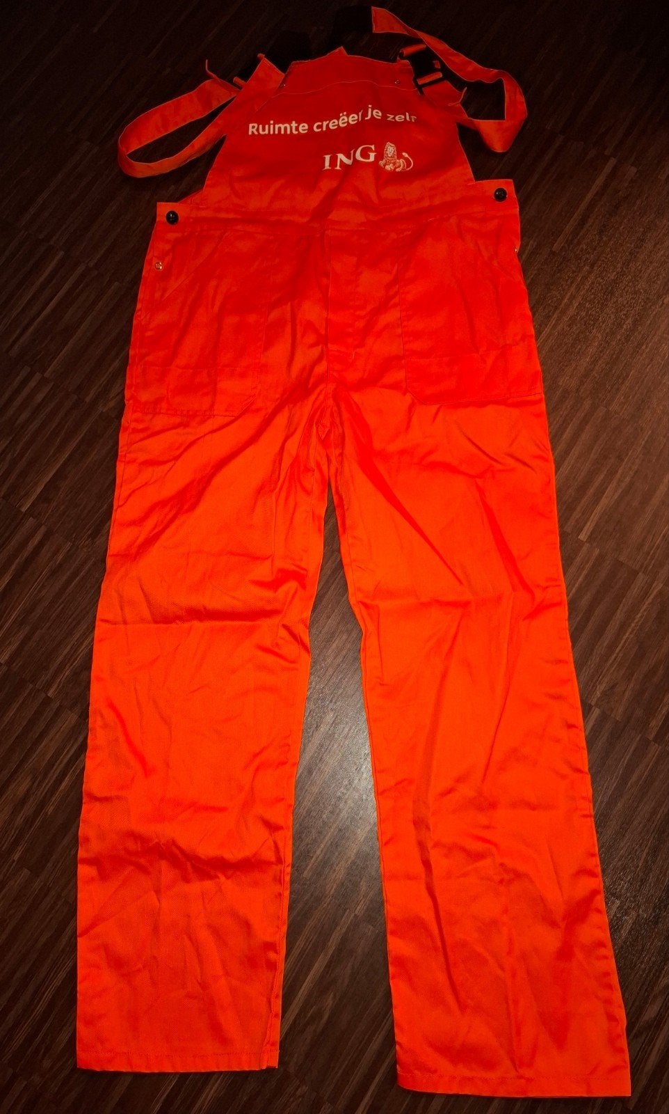 Oranje Tuinbroek - Overall - Maat 50 - NIEUW, Ophalen, Nieuw, Oranje of Koningsdag, Kleding