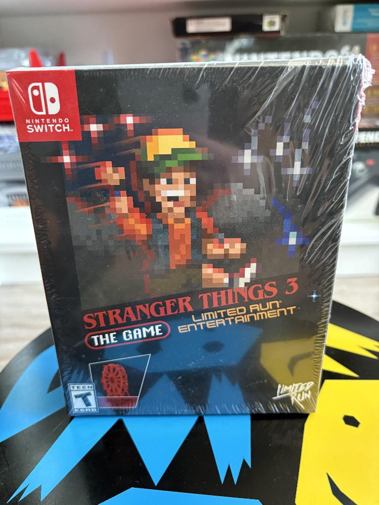 Stranger Things 3 The Game Nintendo Switch Limited Run, 1 speler, Ophalen of Verzenden, Nieuw, Vanaf 12 jaar