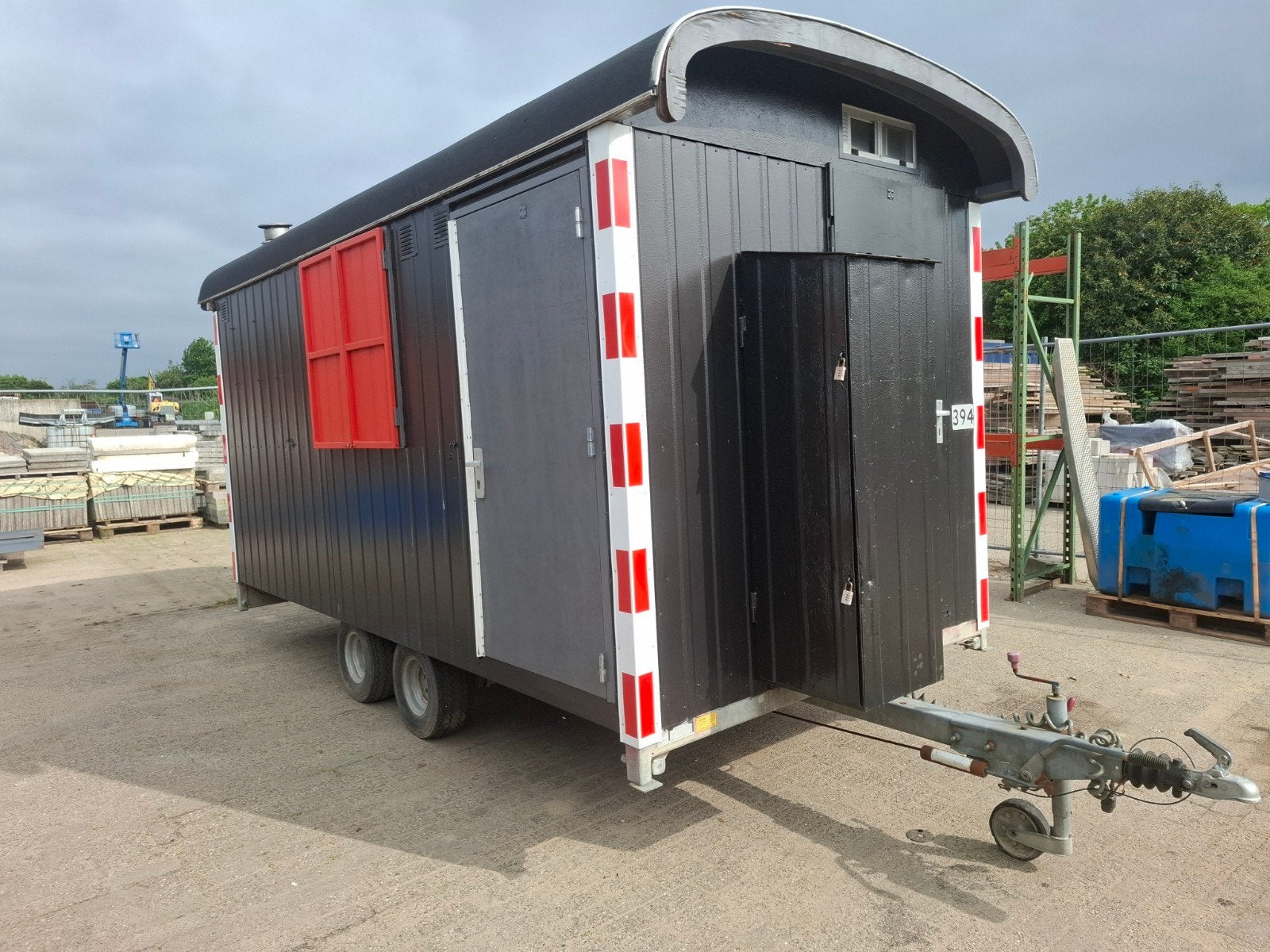 Schans Schaftwagen met toilet en keuken, Doe-het-zelf en Verbouw, Ophalen, Zo goed als nieuw