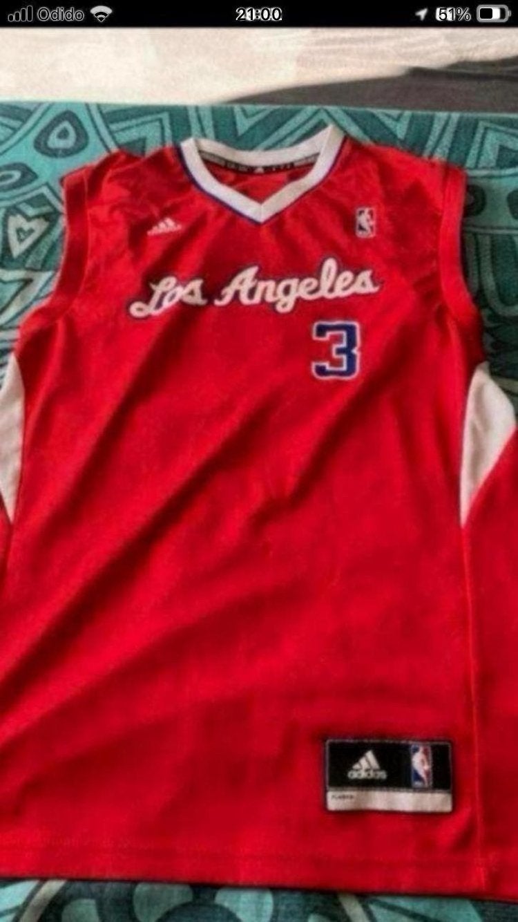 NBA basketbal shirt los angeles zgan, Ophalen of Verzenden, Zo goed als nieuw, Kleding