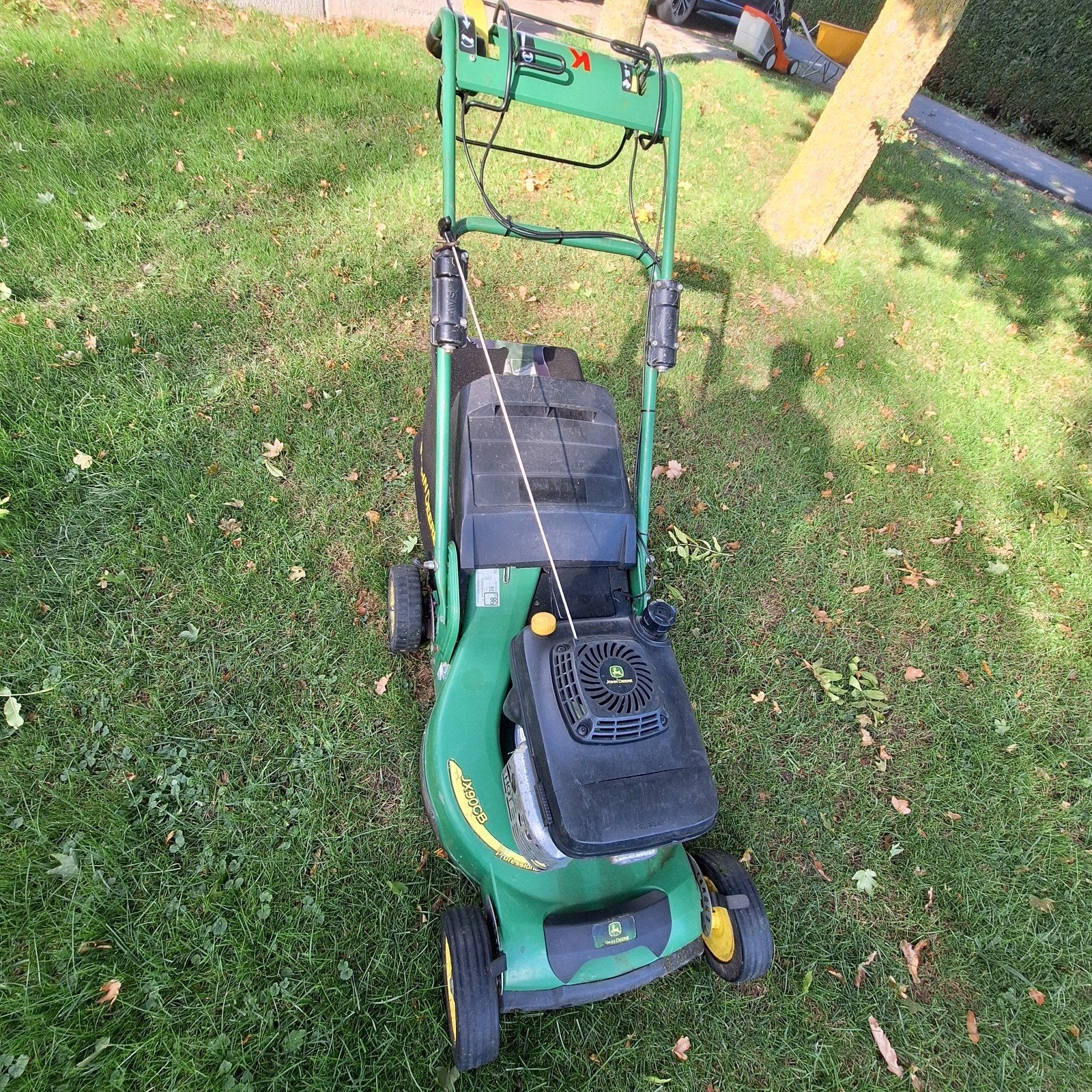 John Deere Benzine Grasmaaier jx90cb - Goed Onderhouden, Tuin en Terras, Cirkelmaaier, Gebruikt, 50 cm of meer, Ophalen