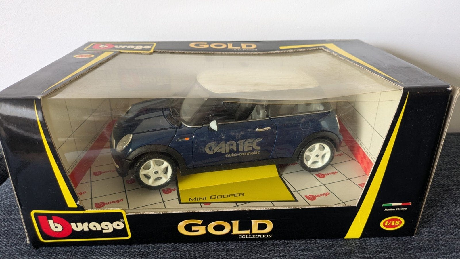 Mini Cooper type 2001 Bburago, Ophalen, Nieuw, Auto, Bburago