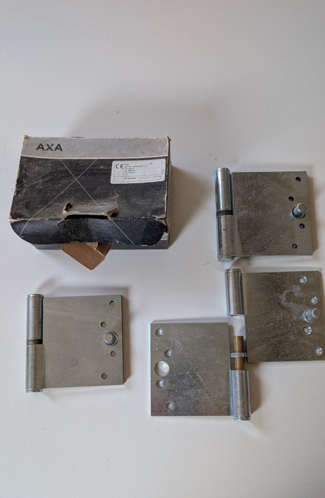 3 stuks kogellager verlengde paumelle AXA
Nieuw AXA

Hoogte:, Ophalen of Verzenden, Nieuw, Rvs