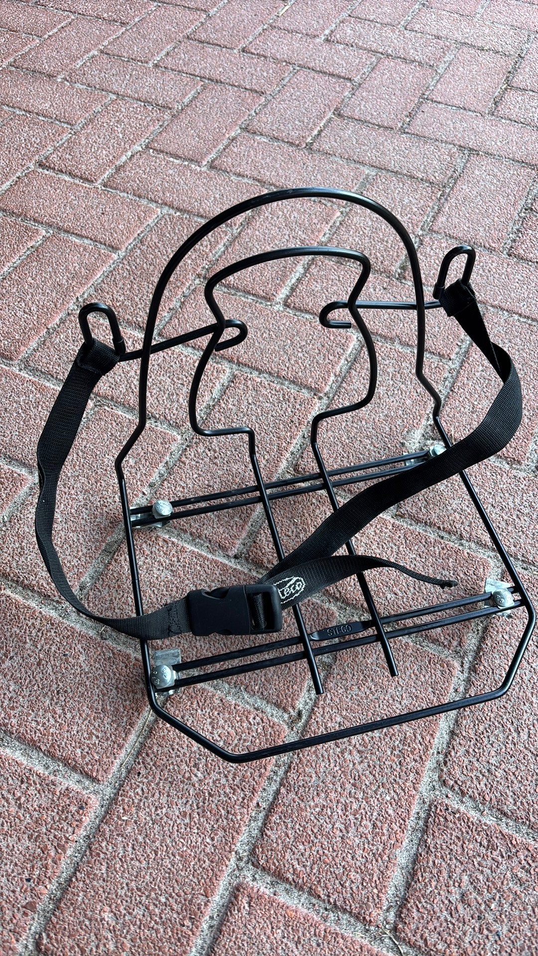 Steco monkey mee, Fietsen en Brommers, Fietsaccessoires | Bagagedragers, Ophalen, Gebruikt