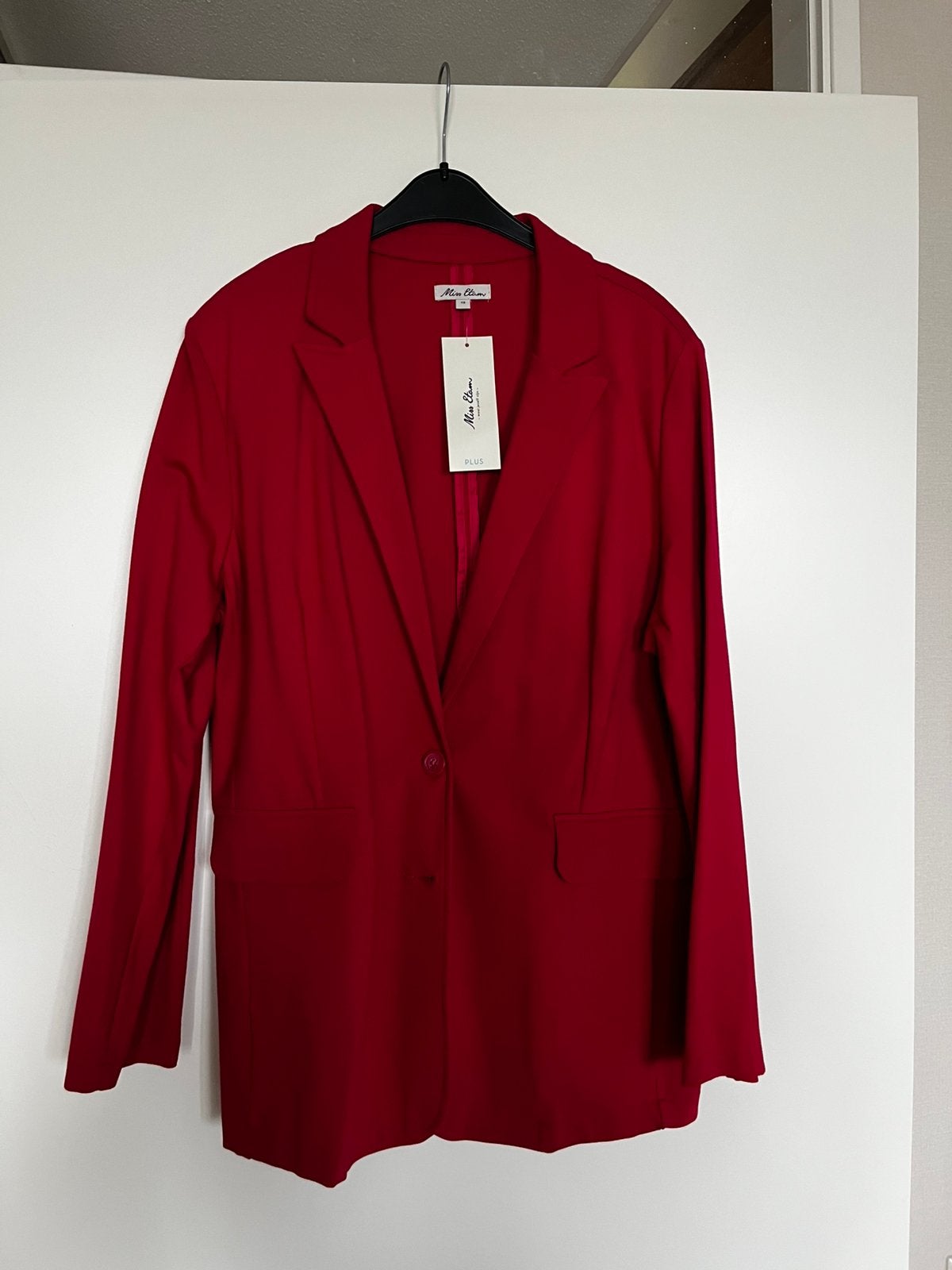 Sportieve dames blazer Miss Etam fuchsia roze maat 48, Ophalen of Verzenden, Zo goed als nieuw, Maat 46/48 (XL) of groter, Roze
