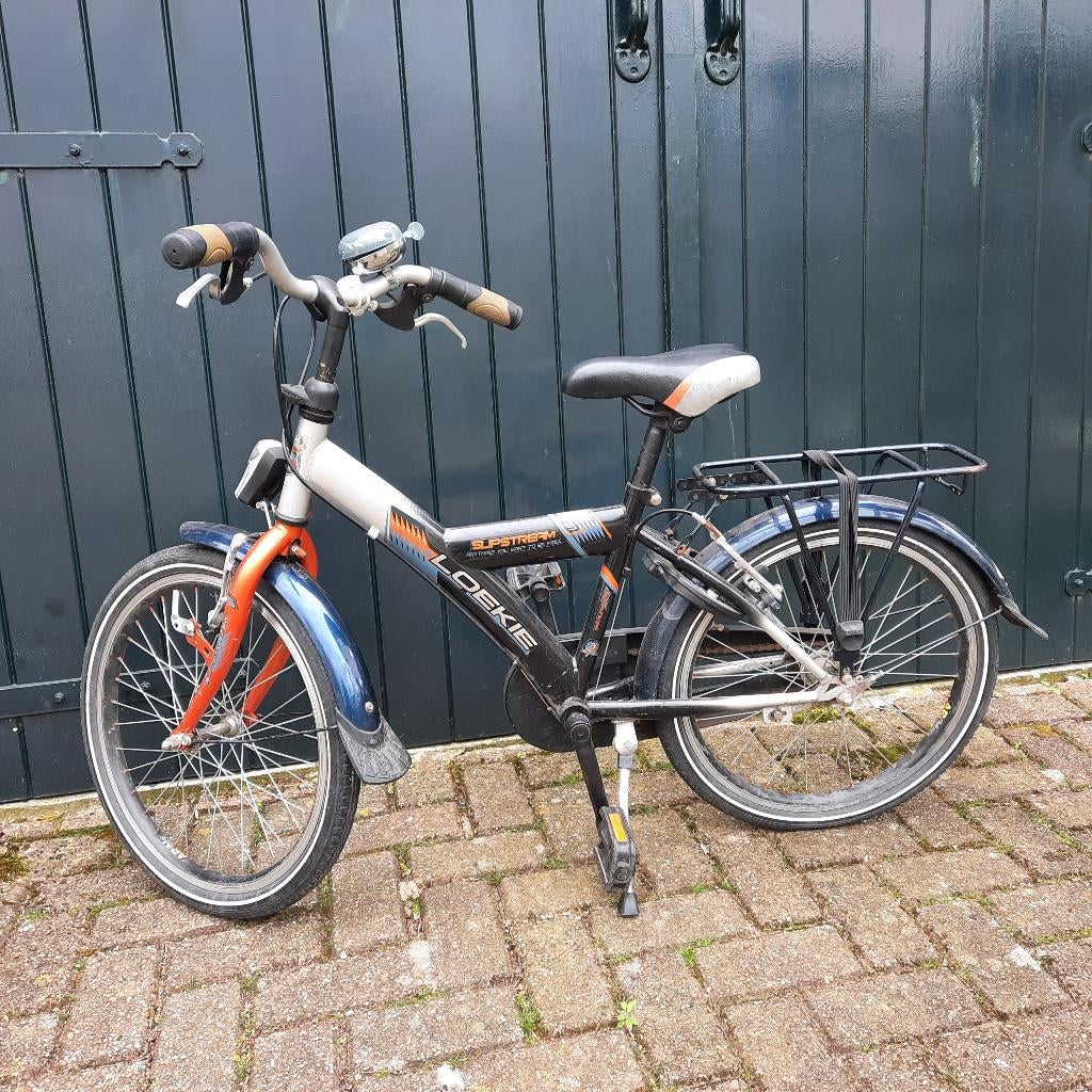 Loekie kinder fiets 6/7 jaar, Ophalen, Terugtraprem, Gebruikt, Loekie booster