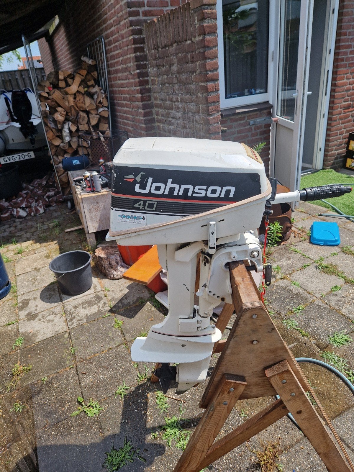 Johnson 4.0 deluxe, Ophalen, Gebruikt, Motor en Techniek, Motorboot