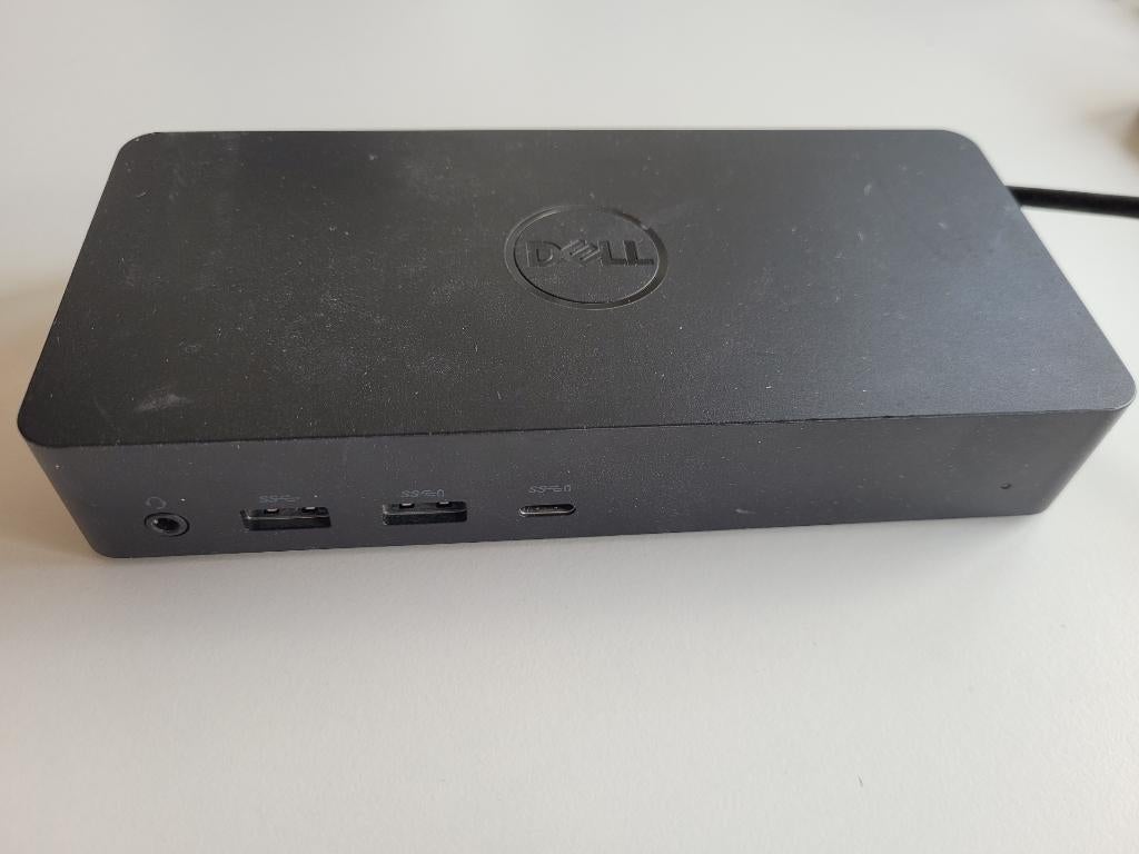 Dell D6000 USBC docking station, compleet, Computers en Software, Dockingstations, Zo goed als nieuw, Docking station, Laptop