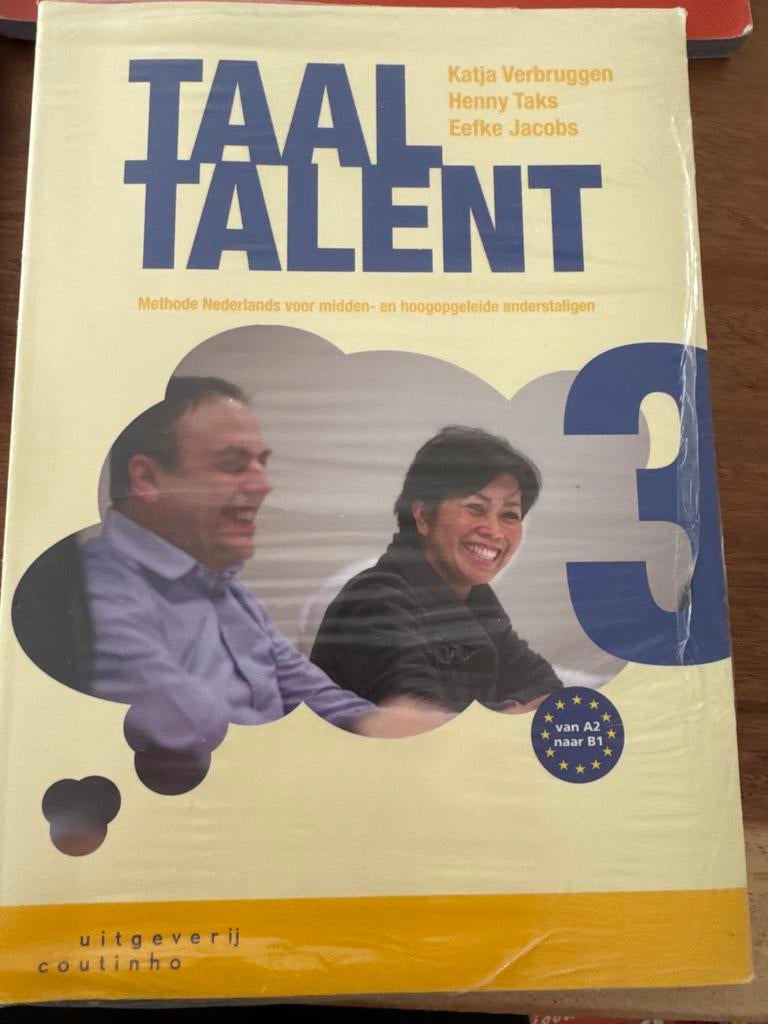 TaalTalent 3 - Methode Nederlands voor anderstaligen, Ophalen of Verzenden, Alpha, Zo goed als nieuw, Overige niveaus