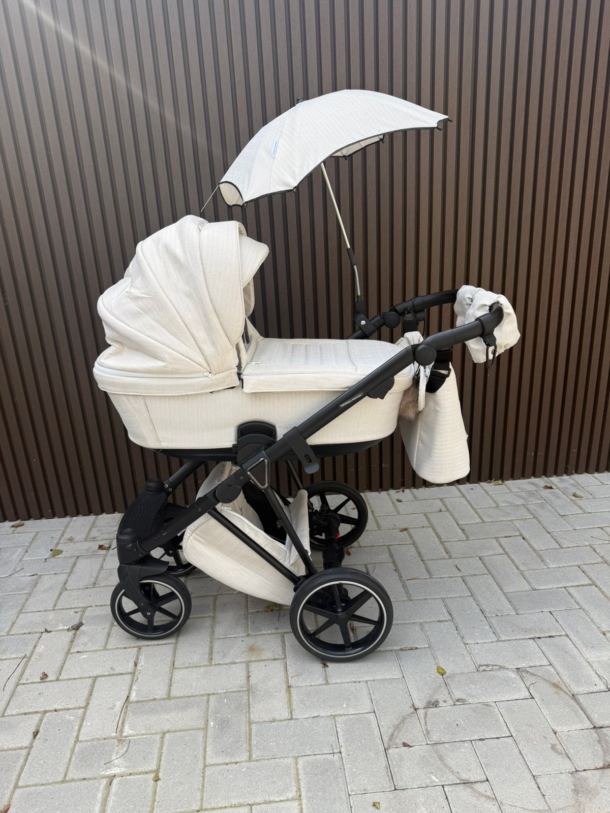 Théophile & Patachou kinderwagen – compleet – crème/wit, Ophalen of Verzenden, Zo goed als nieuw, Overige merken