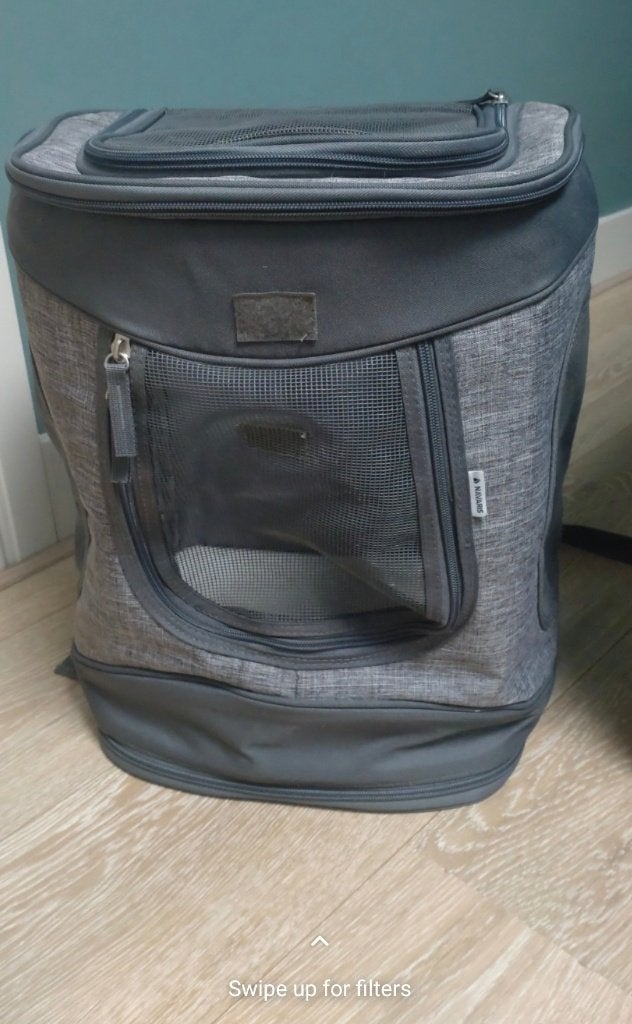 Cat Rucksack and Harness, Ophalen