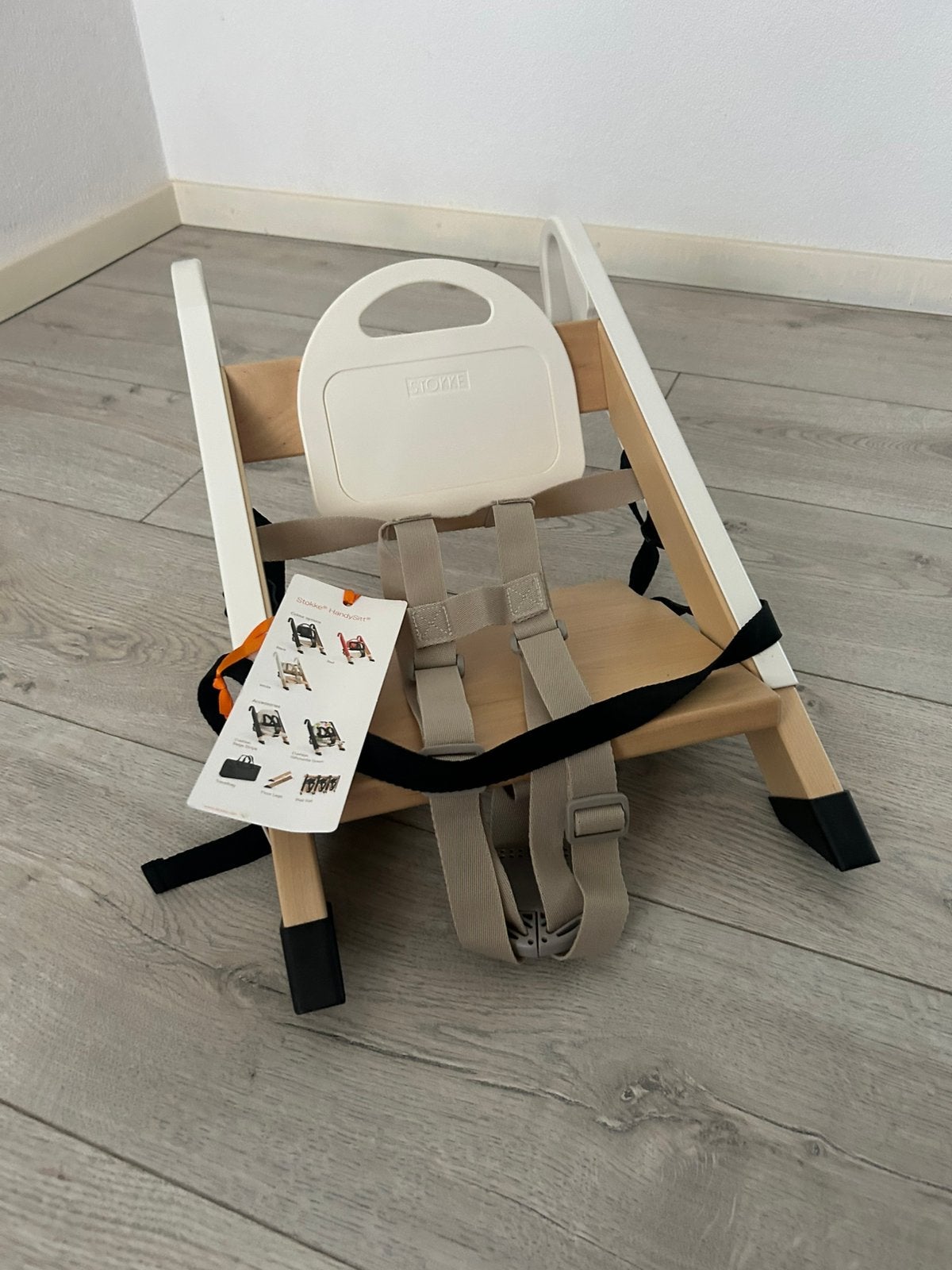 Stokke verplaatsbaar kinderstoeltje, Kinderen en Baby's, Kinderstoelen, Ophalen, Nieuw, Hangstoel, Aanschuifbaar