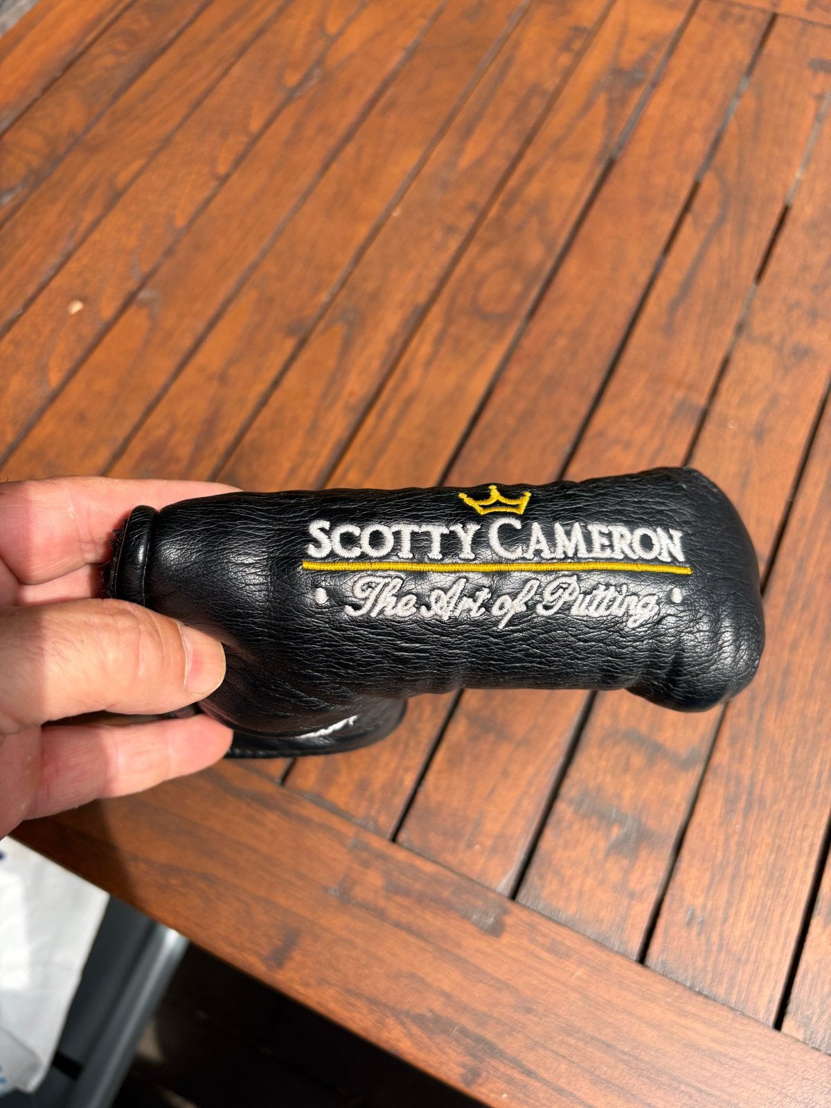 Scotty Cameron Putter Headcover - The Art of Putting, Ophalen of Verzenden, Gebruikt, Overige typen, Overige merken