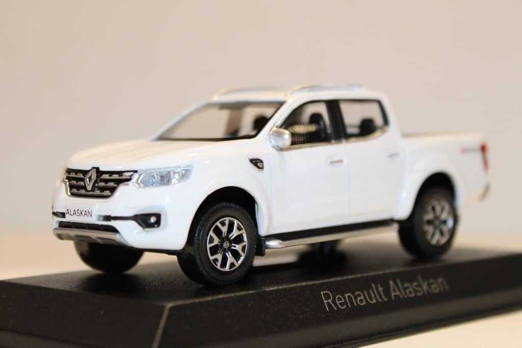 Renault Alaskan Pickup 2017 Wit 1:43 Norev, Tschuiten@hotmail.com, Auto, Frankrijk, Norev
