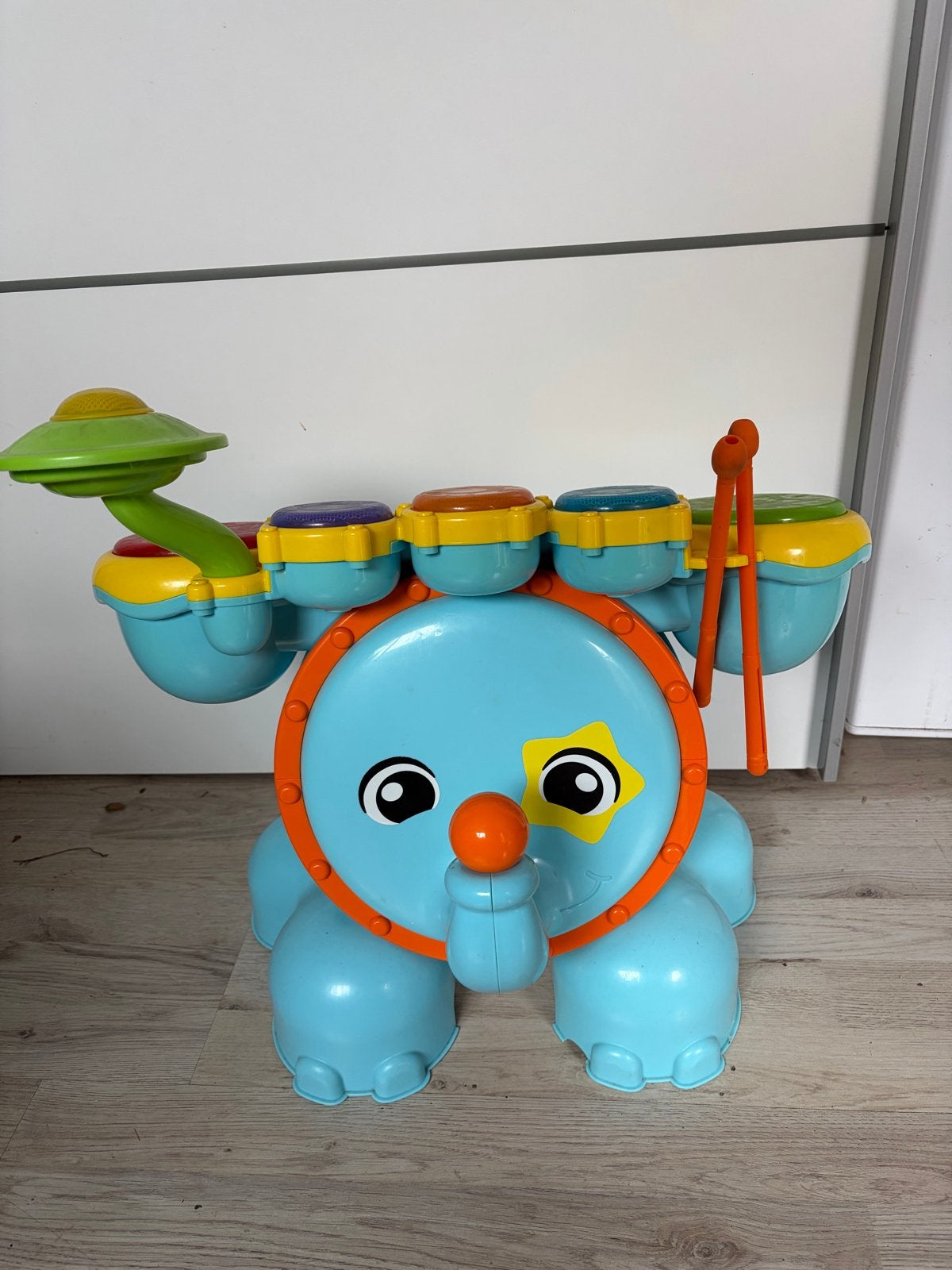 VTech Baby Olifant Drumstel - Muzikaal Speelgoed, Ophalen, Zo goed als nieuw