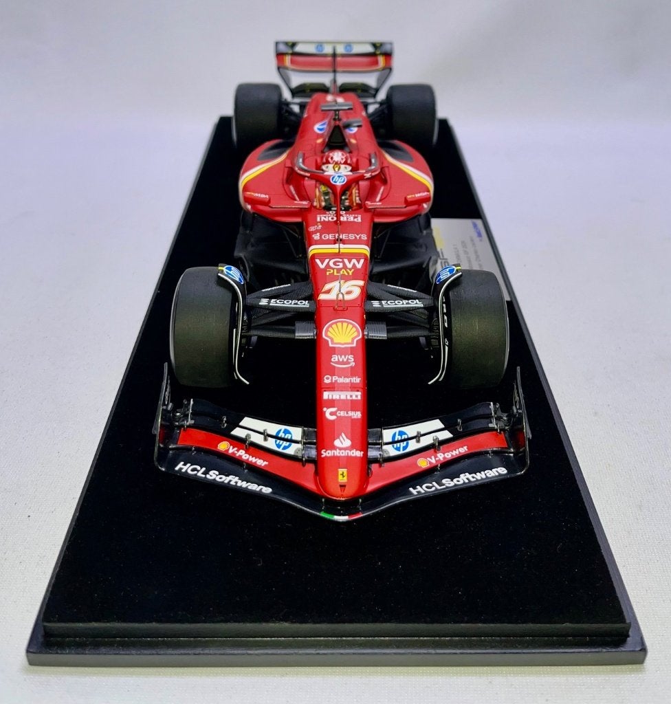 Ferrari SF-24 Monaco Charles LeClerc LS18F1063 Looksmart, Ophalen of Verzenden, Nieuw, Auto, Overige merken