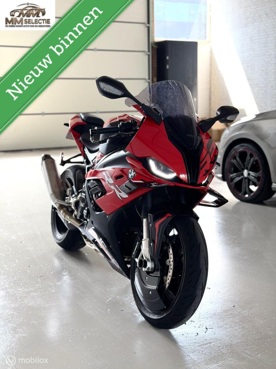 BMW S1000RR 2019 \ Akrapovic \ Dealeronderhouden, Motoren, Bedrijf, Handvatverwarming, Sport, Meer dan 35 kW