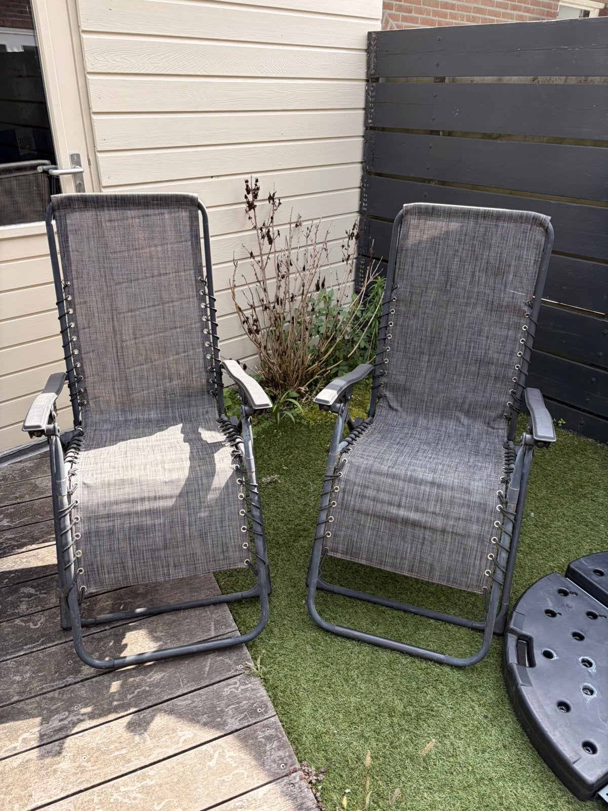 Tuinstoelen, Ophalen, Gebruikt, Kunststof