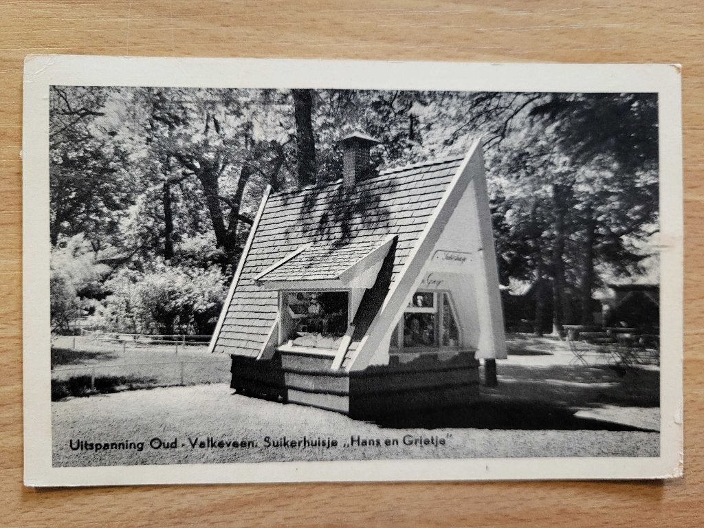 ansicht NAARDEN Oude Valkeveen Suikerhuisje Hans enGrietje, Ophalen of Verzenden, Voor 1920, Noord-Holland