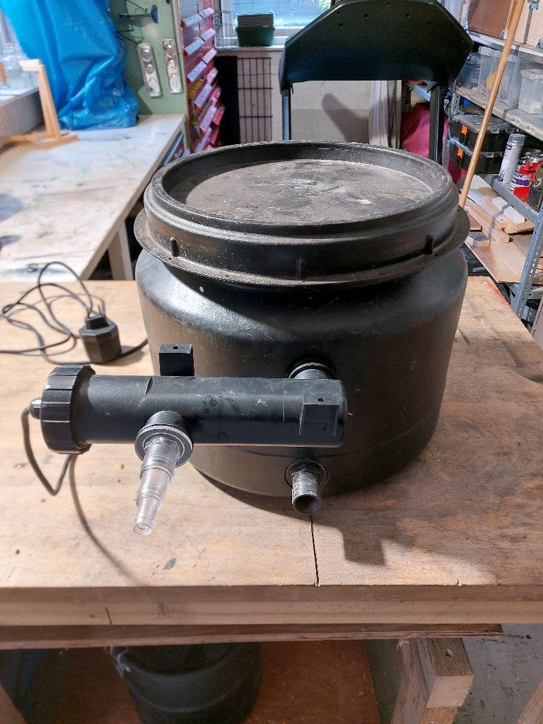 vijverfilter met UV lamp, Tuin en Terras, Ophalen of Verzenden, Gebruikt, Vijverfilter