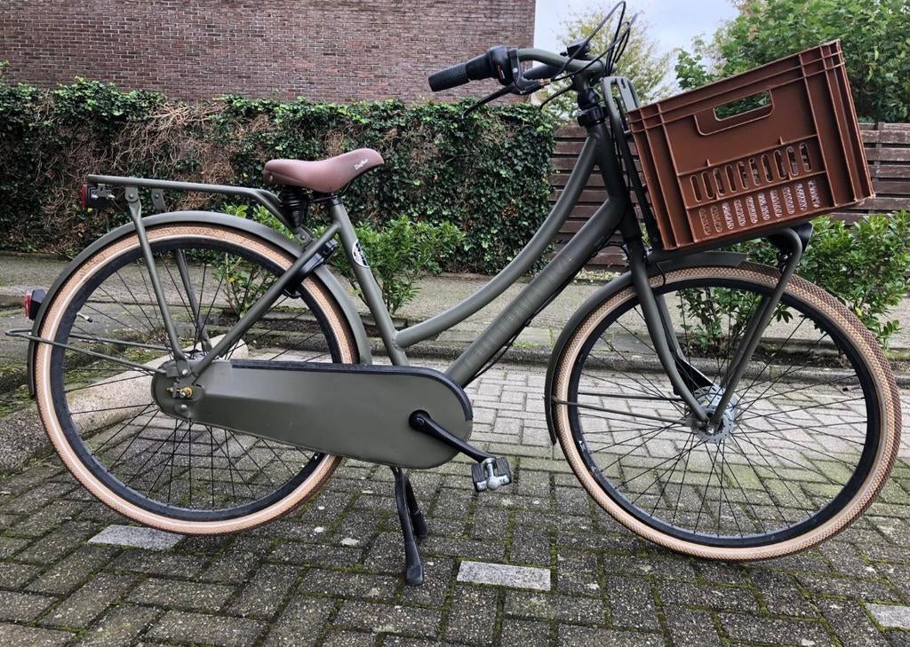 Cortina U4 damesfiets - 28 inch - legergroen, Ophalen of Verzenden, Zo goed als nieuw, Versnellingen