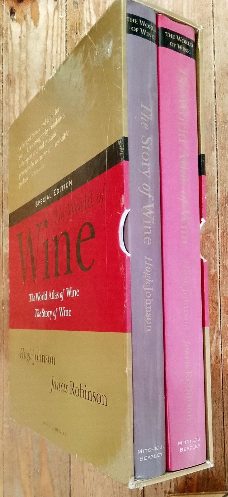 Johnson - The World of Wine: Atlas & Story - Special Edition, Boeken, Ophalen of Verzenden, Zo goed als nieuw, Hugh Johnson, Jancis Robinson