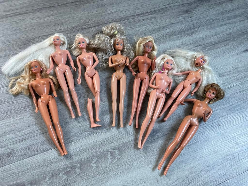 Vintage Barbie Poppen - Diverse modellen, Ophalen of Verzenden, Gebruikt, Barbie