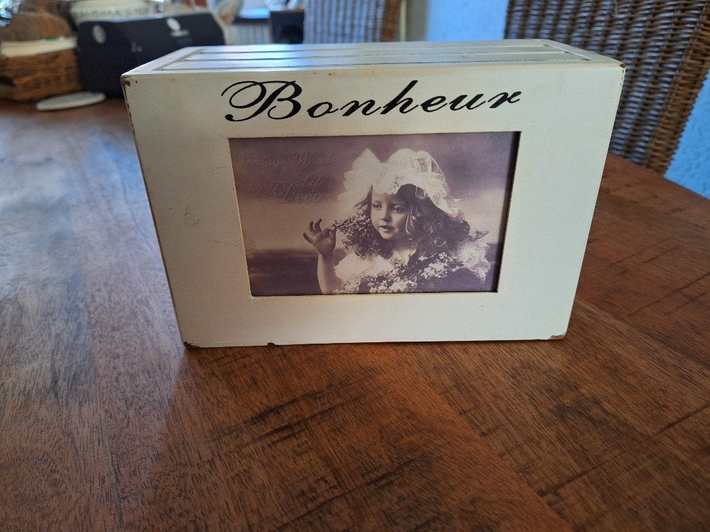 Landelijke fotobox, Ophalen, Zo goed als nieuw, Bewaarbox, Met insteekhoezen