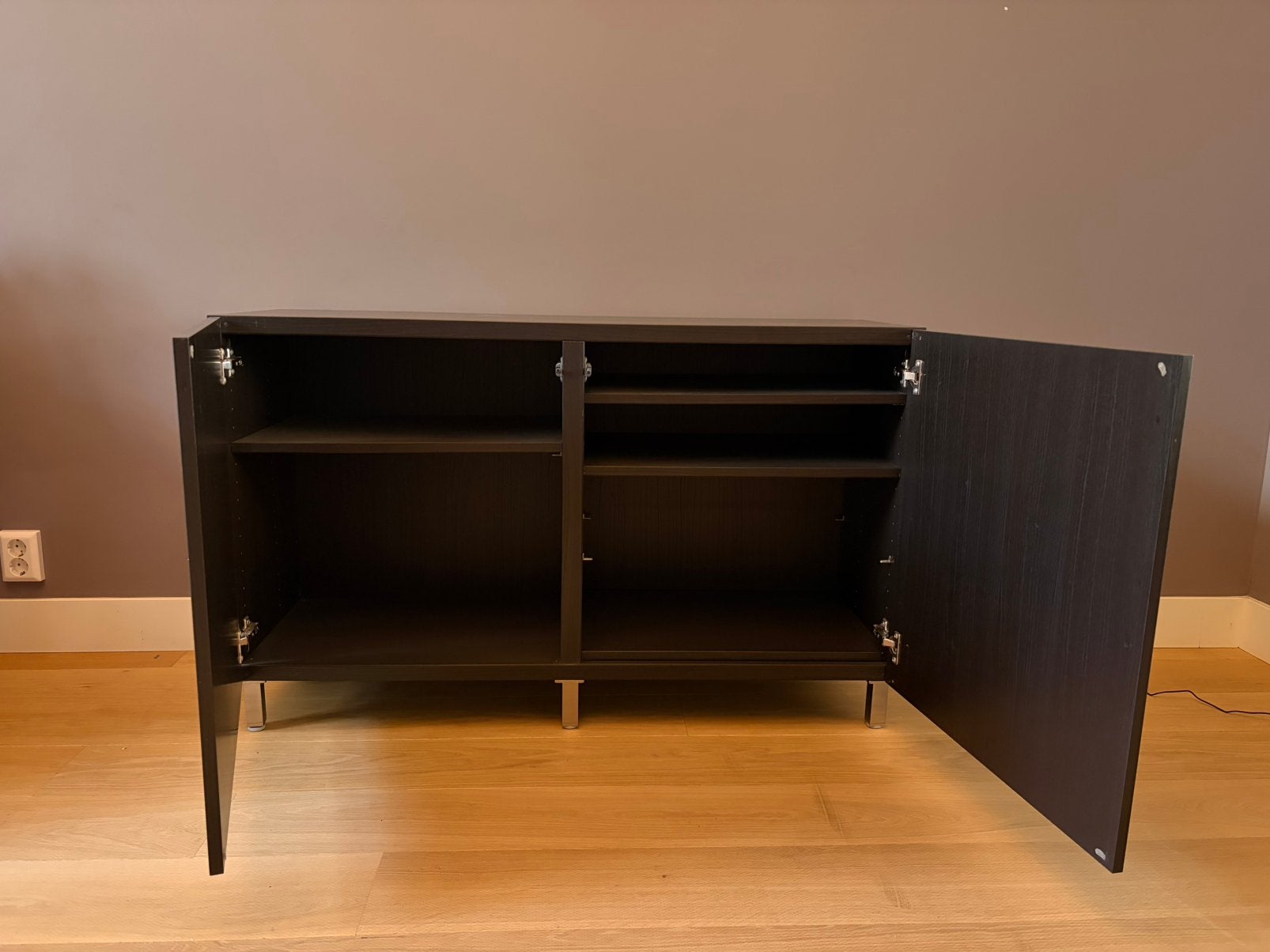 Wooden Ikea Shoe Cabinet, Ophalen, Gebruikt