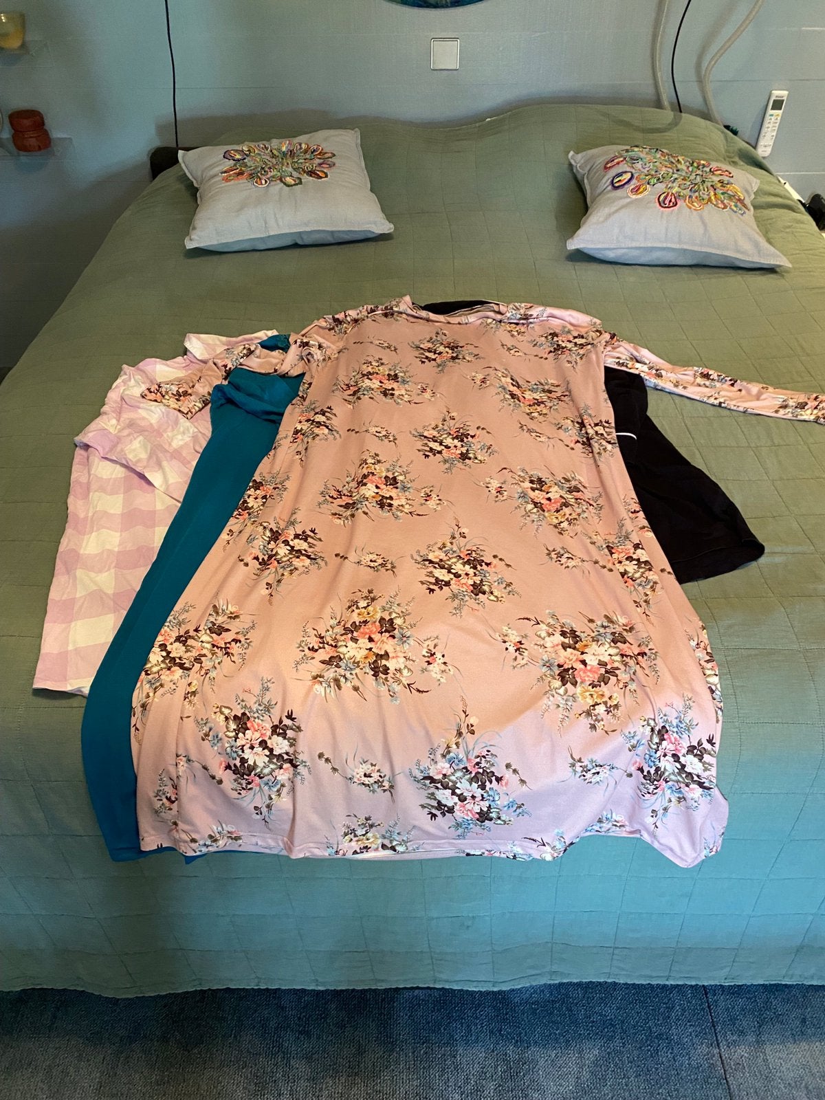 4 nachthemden 2 lang 2 tot de knie 42-44, Kleding | Dames, Ophalen of Verzenden, Zo goed als nieuw, Maat 42/44 (L)