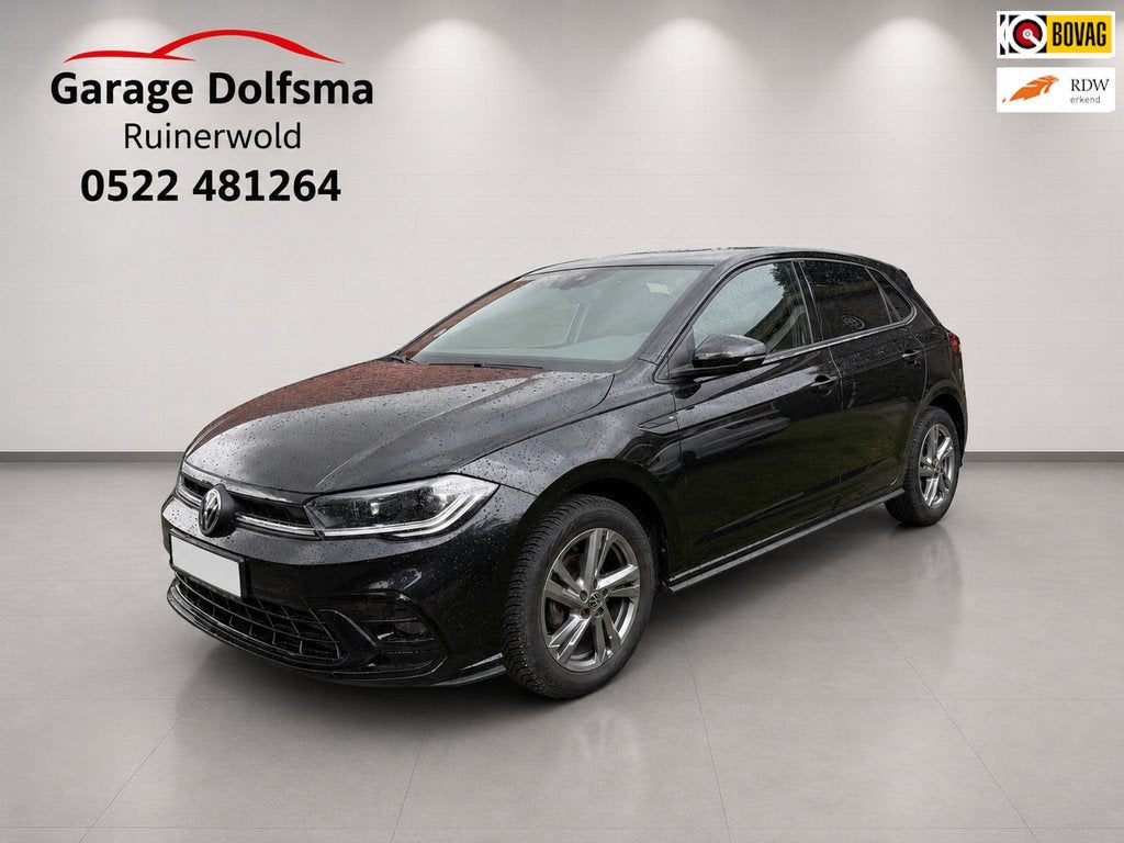 Volkswagen Polo 1.0 TSI R-Line Business-NL AUTO-1 EIGENAAR-C, Auto's, Volkswagen, Voorwielaandrijving, Stof, Gebruikt, 1072 kg