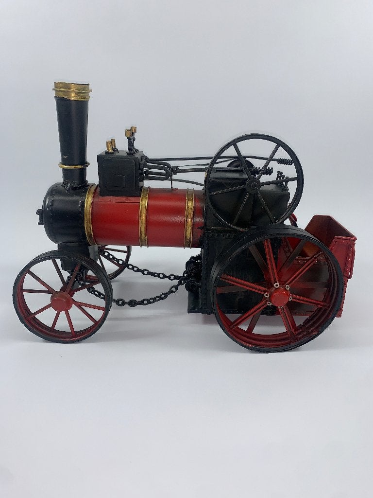 stoomtractor van metaal, deco, Shabella, Nieuw, Ophalen of Verzenden, Landelijk