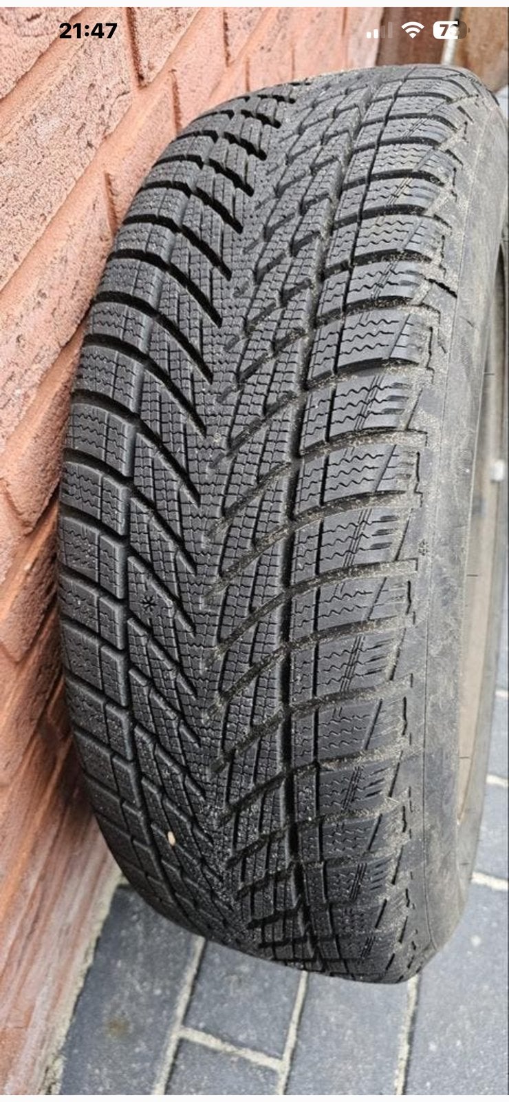 Nieuwe Winterbanden goodyear. Ultragrip performance 3., Ophalen, Nieuw