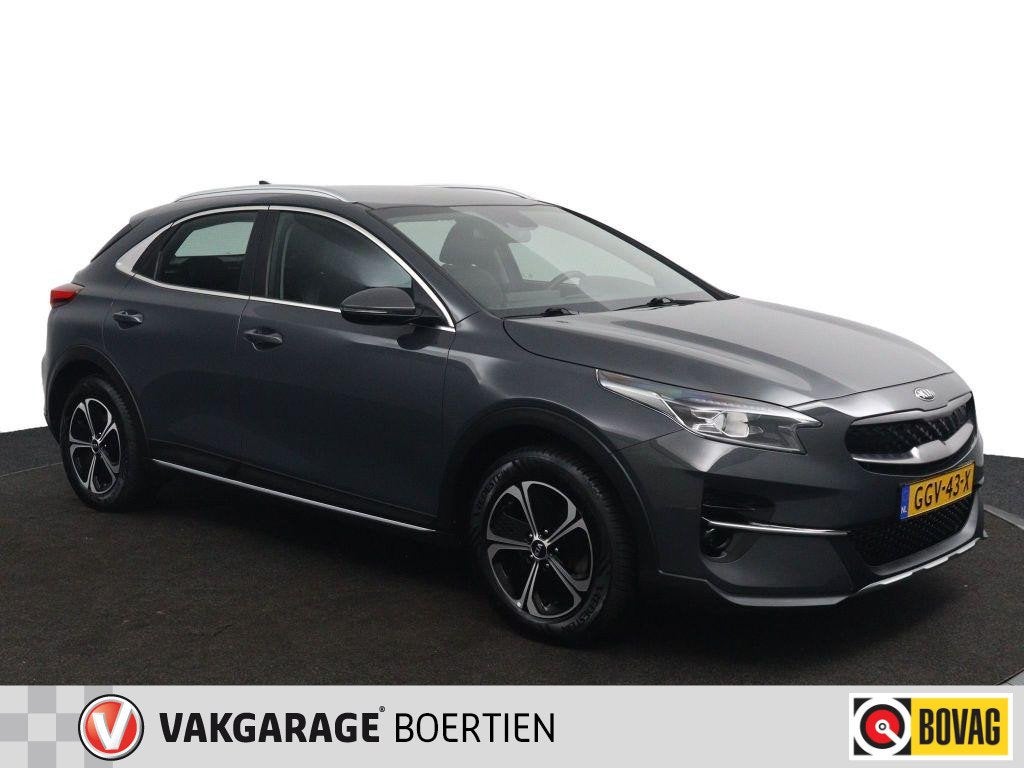 Kia XCeed 1.6 GDi PHEV DynamicLine afneembare trekhaak, Auto's, Kia, XCeed, Gebruikt, Leder en Stof, Plug-in hybride