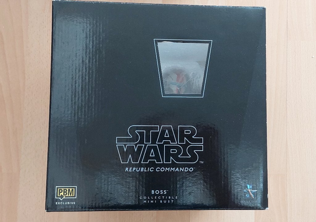 Star Wars Republic Commando Boss Bust Gentle Giant, Verzamelen, Ophalen, Zo goed als nieuw, Beeldje of Buste