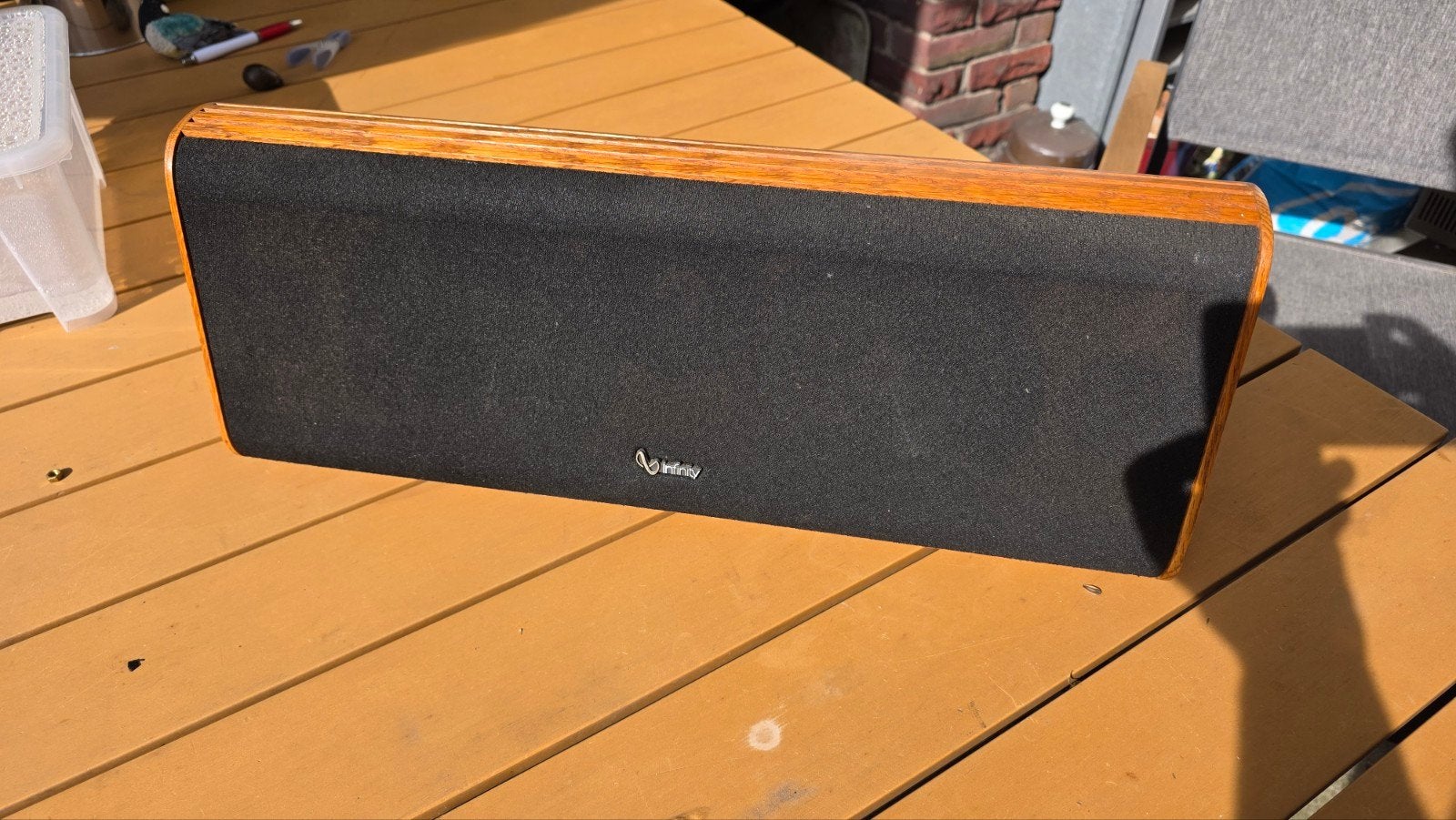 Infinity Kappa Video centerspeaker, zolderopruiming, Ophalen, Gebruikt, Center speaker, Overige merken