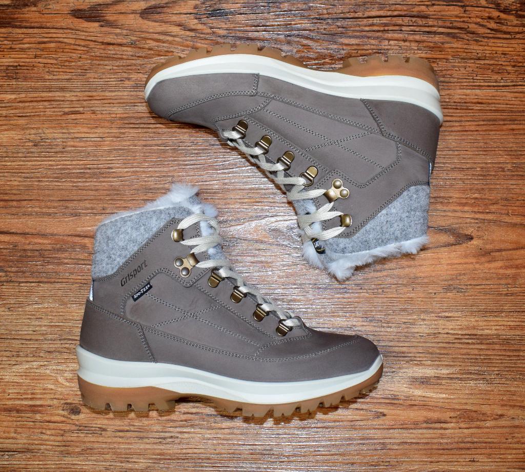 GRISPORT - leren gevoerde Alaska wandelschoen Taupe  maat 37, Kleding | Dames, Schoenen, Overige kleuren, Nieuw, Grisport, Wandelschoenen