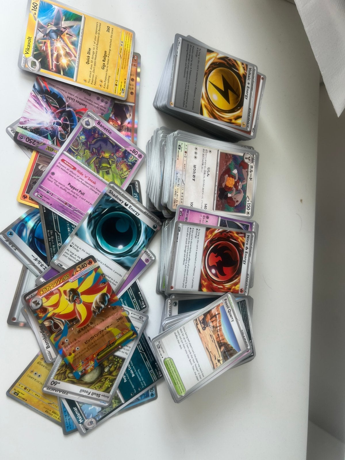 Pokemon kaarten bulk 500+ kaarten, Ophalen, Zo goed als nieuw, Meerdere kaarten