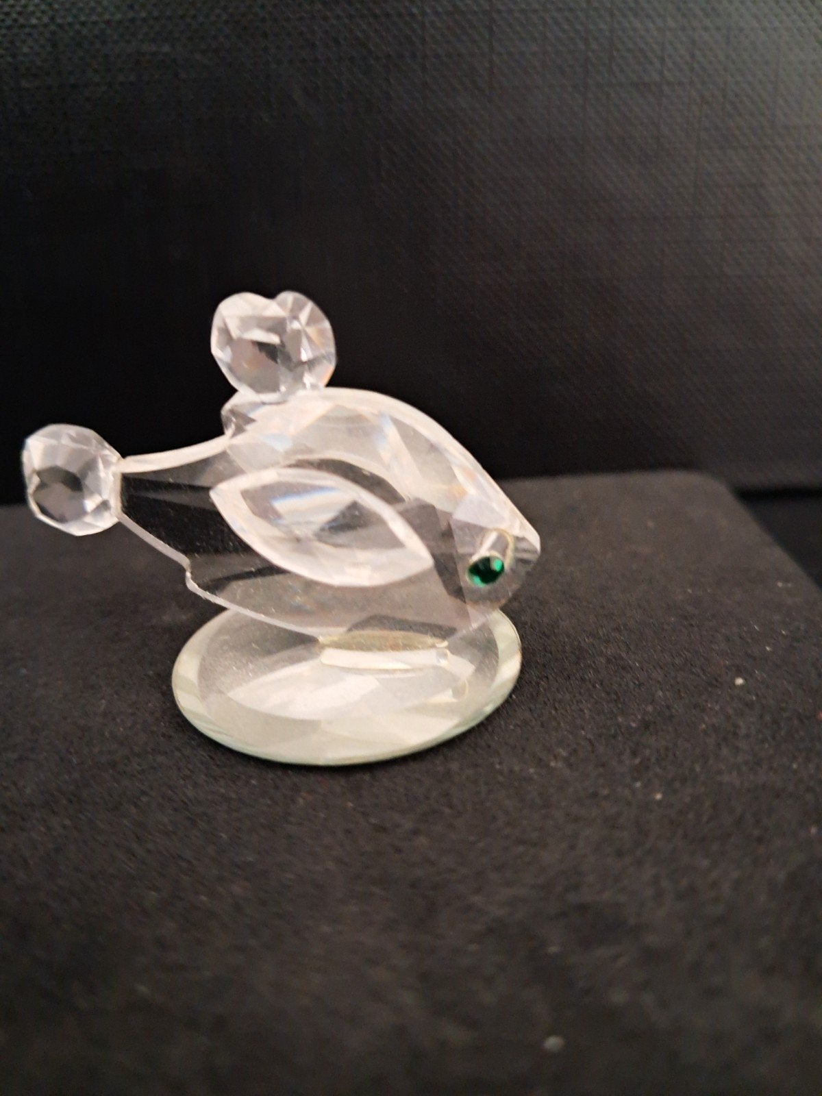 Swarovski Vis Kristal Figuurtje met Groene Ogen, Verzamelen, Swarovski, Ophalen