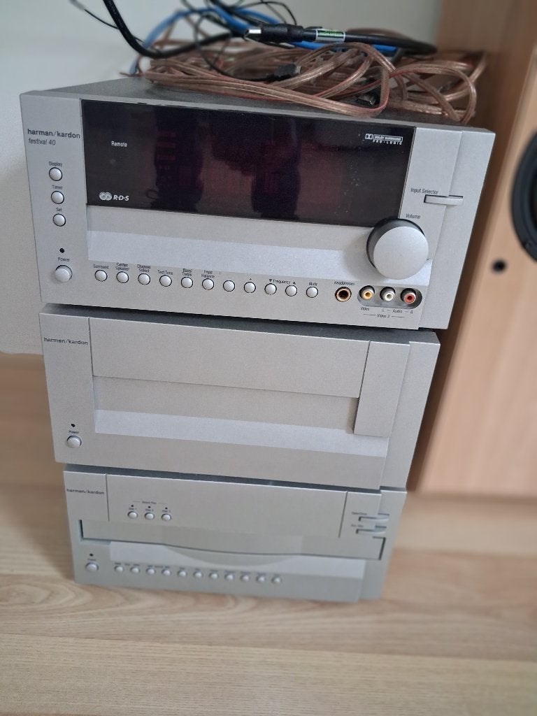 Harman Kardon Festival 40 HIFI set met Eltax speakers, Zo goed als nieuw, Ophalen, Overige merken, Minder dan 60 watt