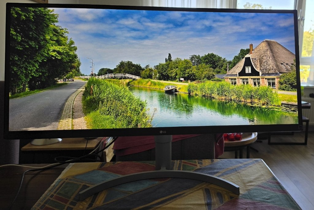 Monitor LG 34WQ650-W, Computers en Software, Monitoren, Ophalen, 86,6, LG Electronics, Full HD