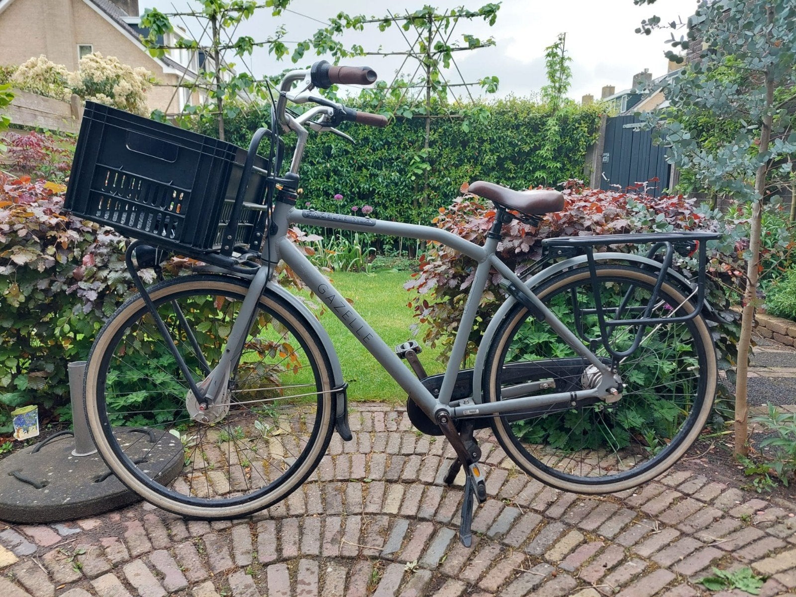 Gazelle Heavy Duty 7 versnellingen 54 cm (moet opgeknapt), Fietsen en Brommers, Ophalen, Gebruikt, Versnellingen, Gazelle
