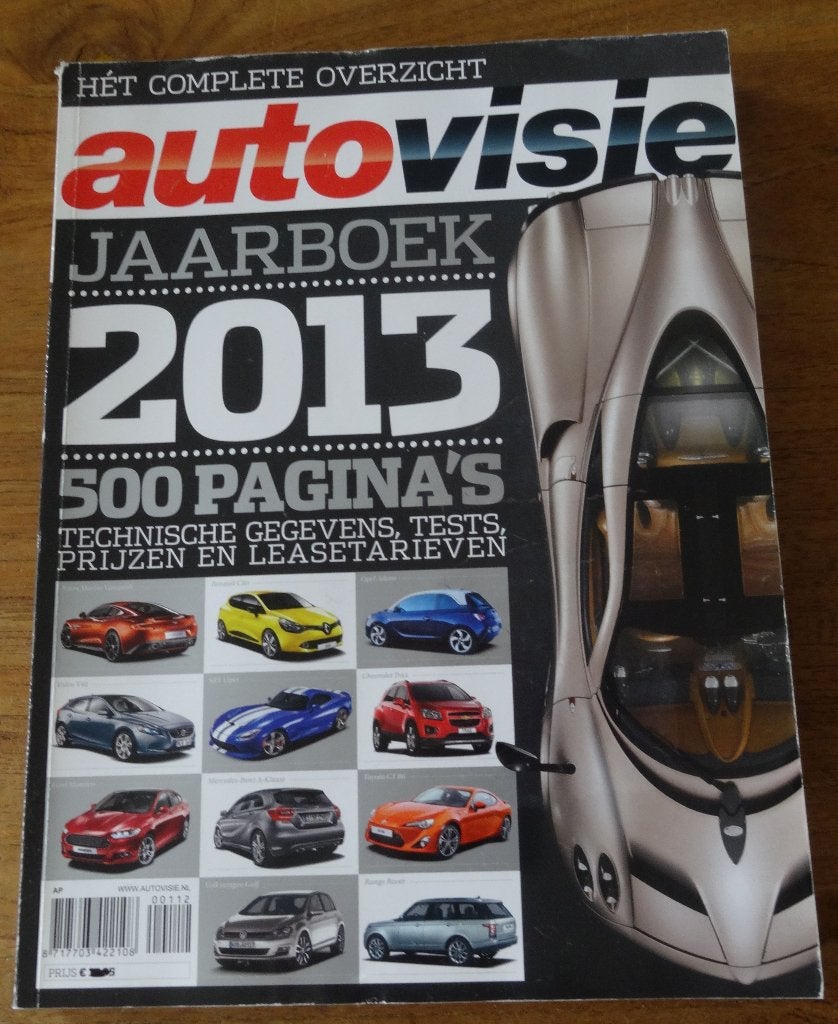 Autovisie jaarboek 2013 ZGAN, Ophalen of Verzenden, Zo goed als nieuw, Overige merken, Autovisie
