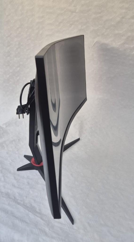 AOC curved gaming monitor – defect / voor onderdelen, Ophalen, Niet werkend, Gaming, Onbekend