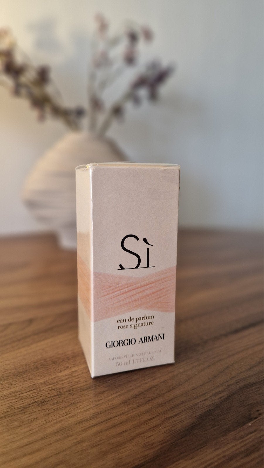 Giorgio Armani Sì Eau de Parfum Rose Signature 50ml, Ophalen of Verzenden, Nieuw