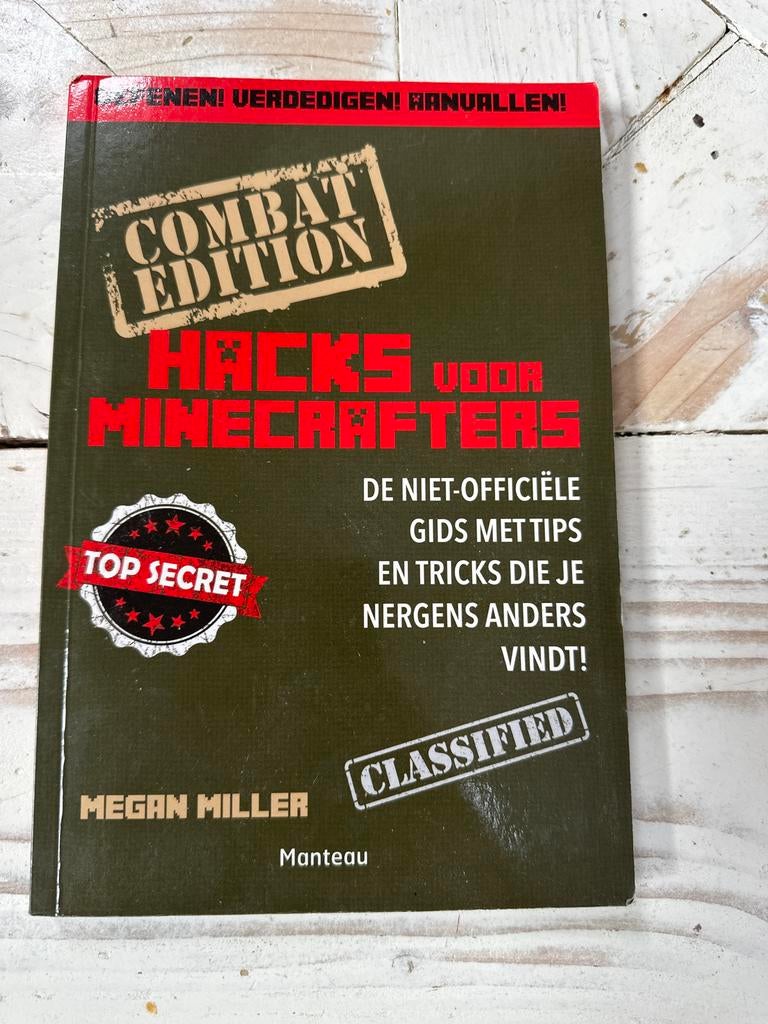 Hacks voor Minecrafters Combat Edition - Megan Miller, Ophalen of Verzenden, Gelezen, Non-fictie
