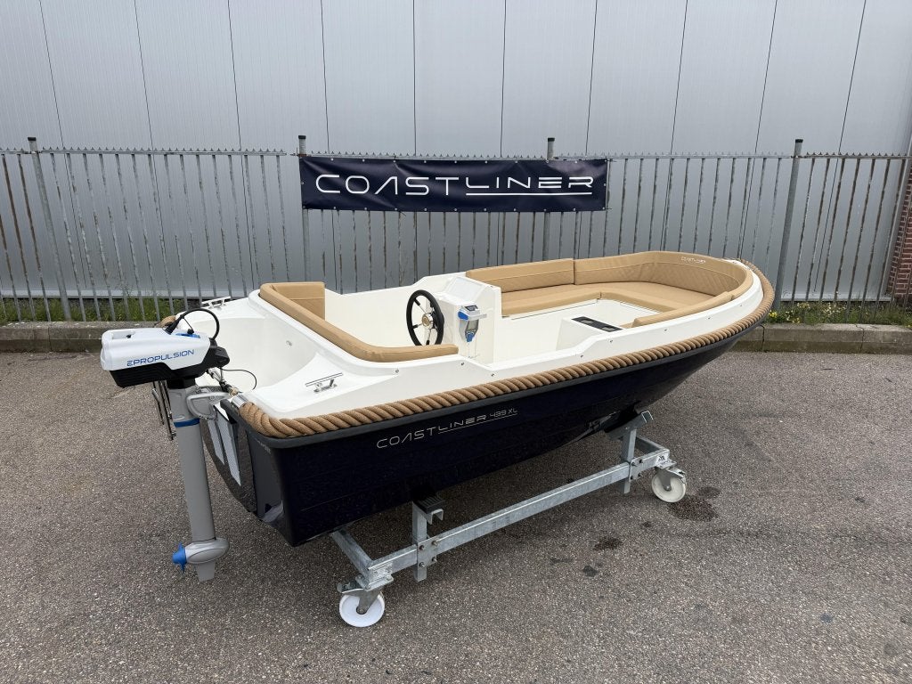 Coastliner 439XL Sloep Compleet incl. ePropulsion Spirit 1.0, Overige typen, 4 m, Elektrisch, Wfwatersport@botenverhuurhoorn.nl