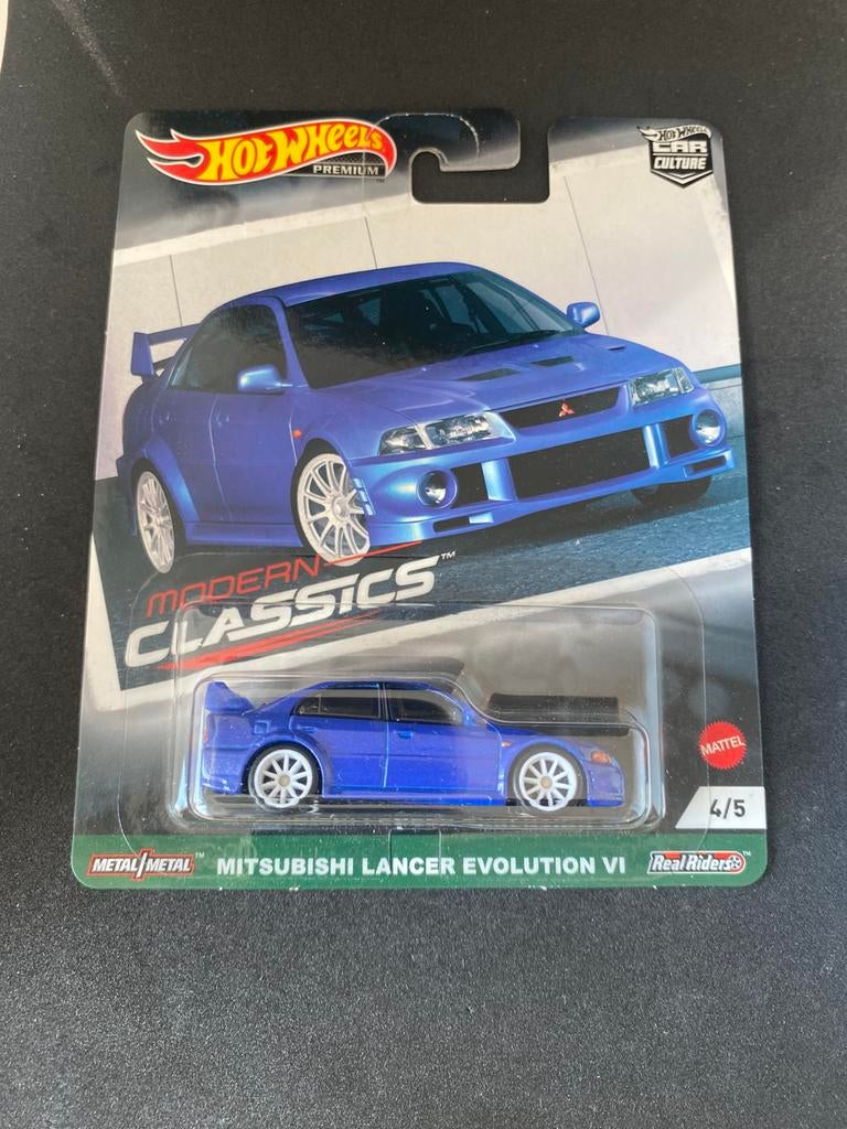 Hot wheels Mitsubishi lancerevolution VI, Mattel, Matttel, Nieuw, Ophalen of Verzenden